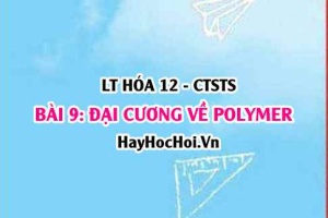 Tính chất hóa học, vật lí Polymer? Công thức cấu tạo tên gọi Polymer, cách tổng hợp Polymer? Hóa 12 bài 9 CTST
